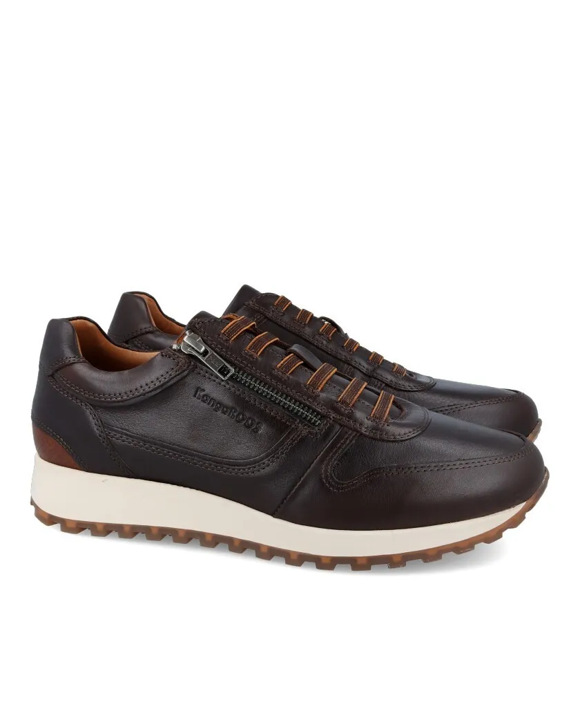 Kangaroos 470 Men's brown dress sneakers