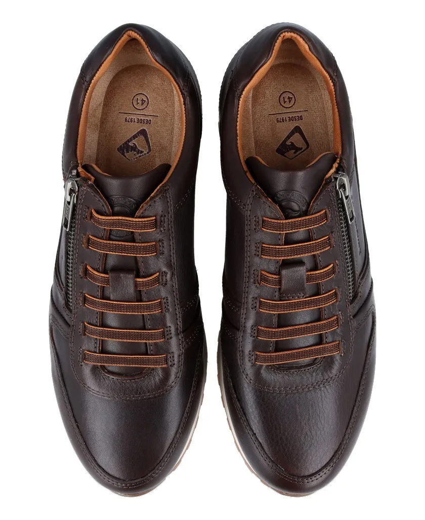 Kangaroos 470 Men's brown dress sneakers