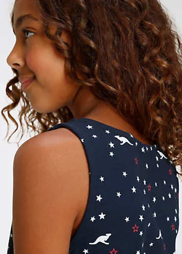 KangaROOS Kids Printed Dress | Grattan