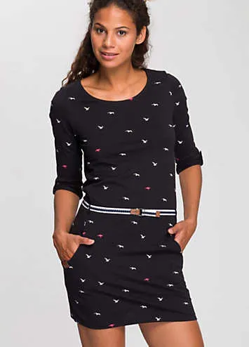 KangaROOS Patterned Jersey Dress | Grattan