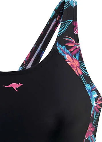 KangaROOS Side Printed Swimsuit | Grattan