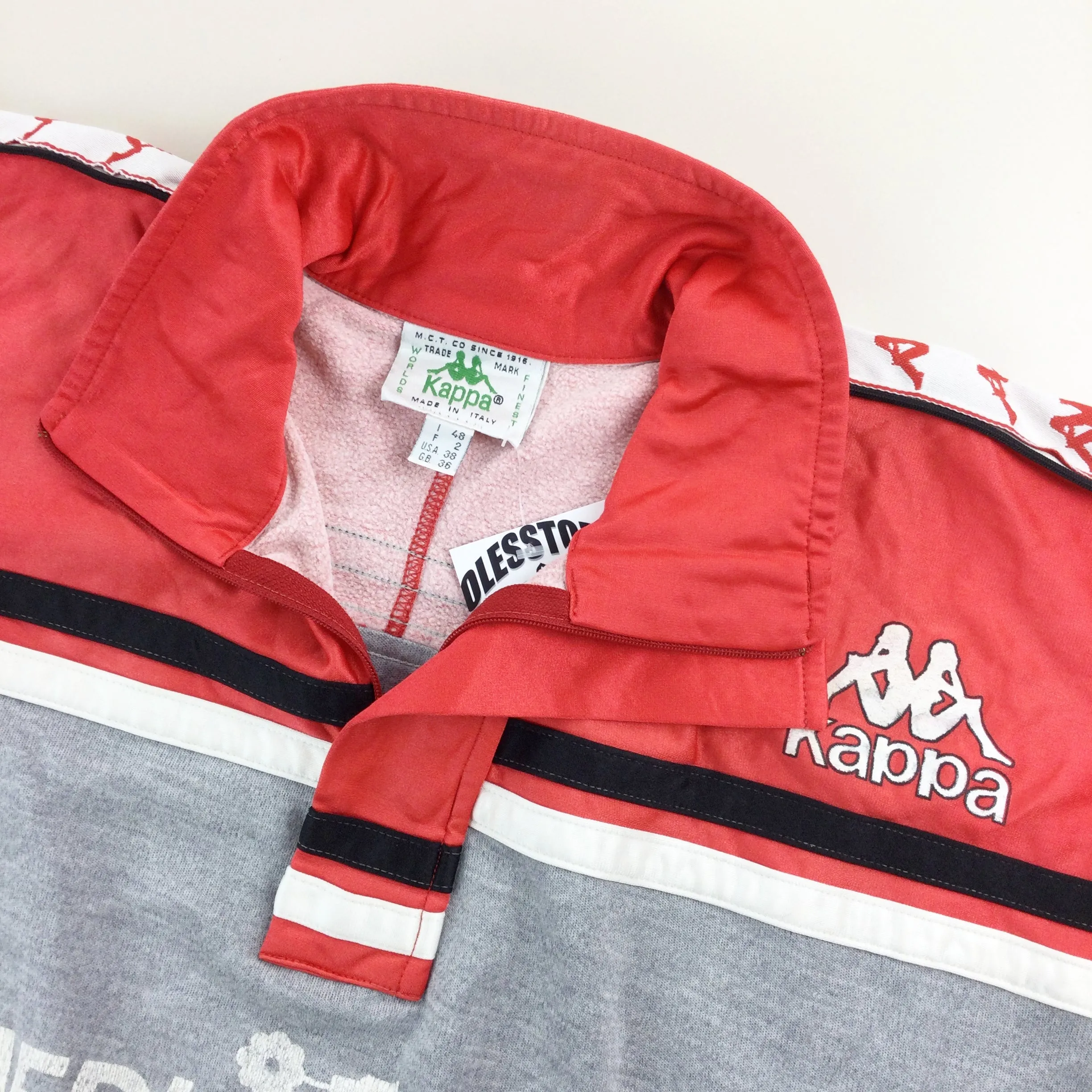 Kappa AC Milan 1988/1989 Cotton Tracksuit - Medium