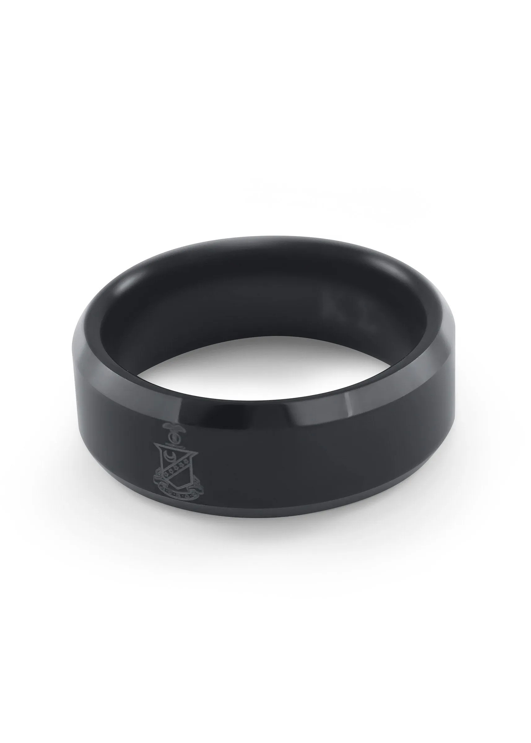 Kappa Sigma Black Tungsten Ring