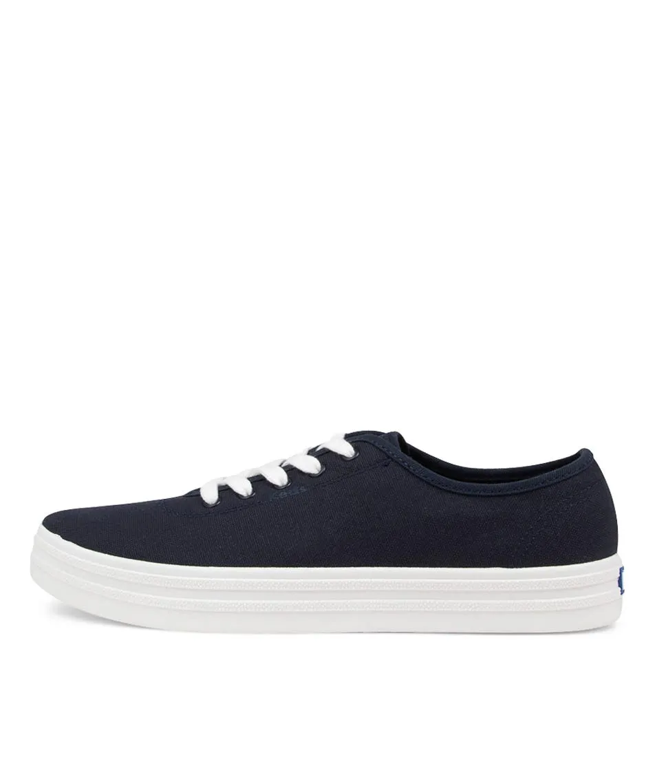 KEDS Breezie Navy Canvas Sneakers