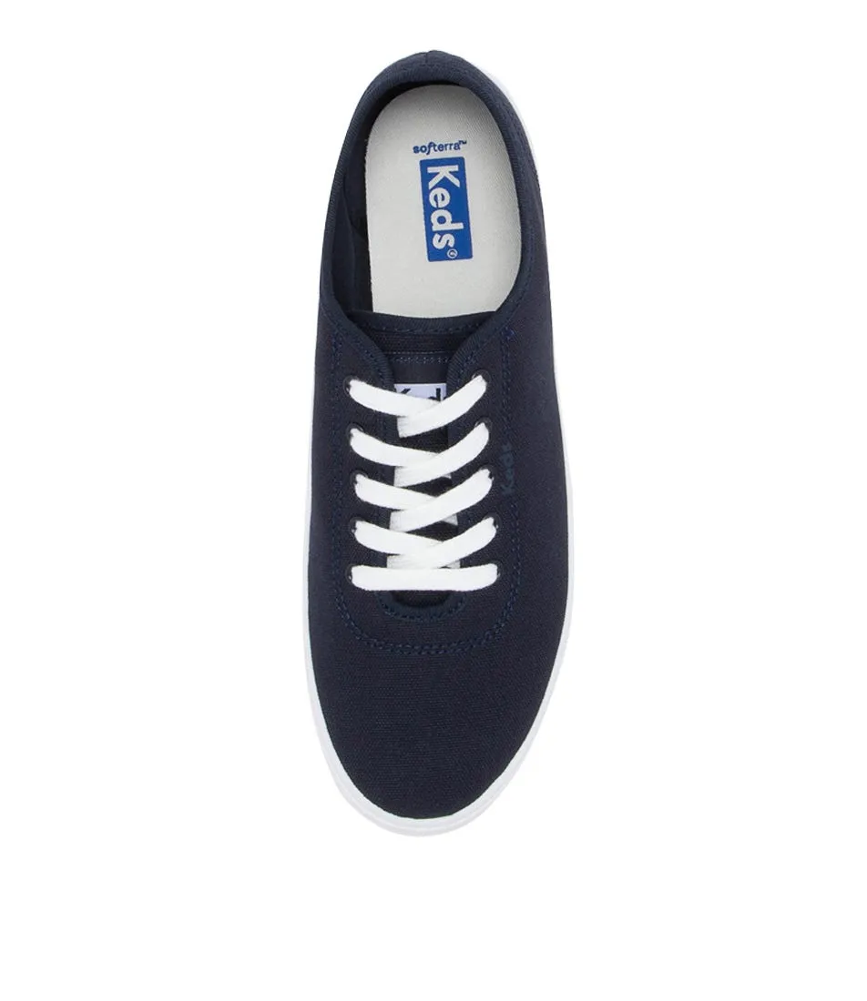 KEDS Breezie Navy Canvas Sneakers