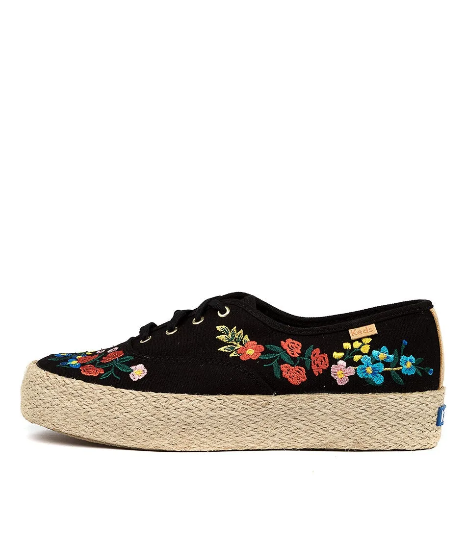 KEDS Triple Rifle Blk/embr