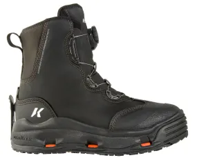 Korkers Devil's Canyon Wading Boots with Felt & Kling-On Soles - Black