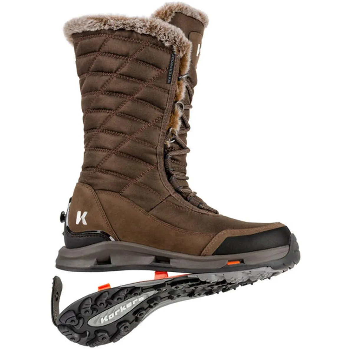 Korkers Women's South Lake Outdoor Boots with TrailTrac Sole