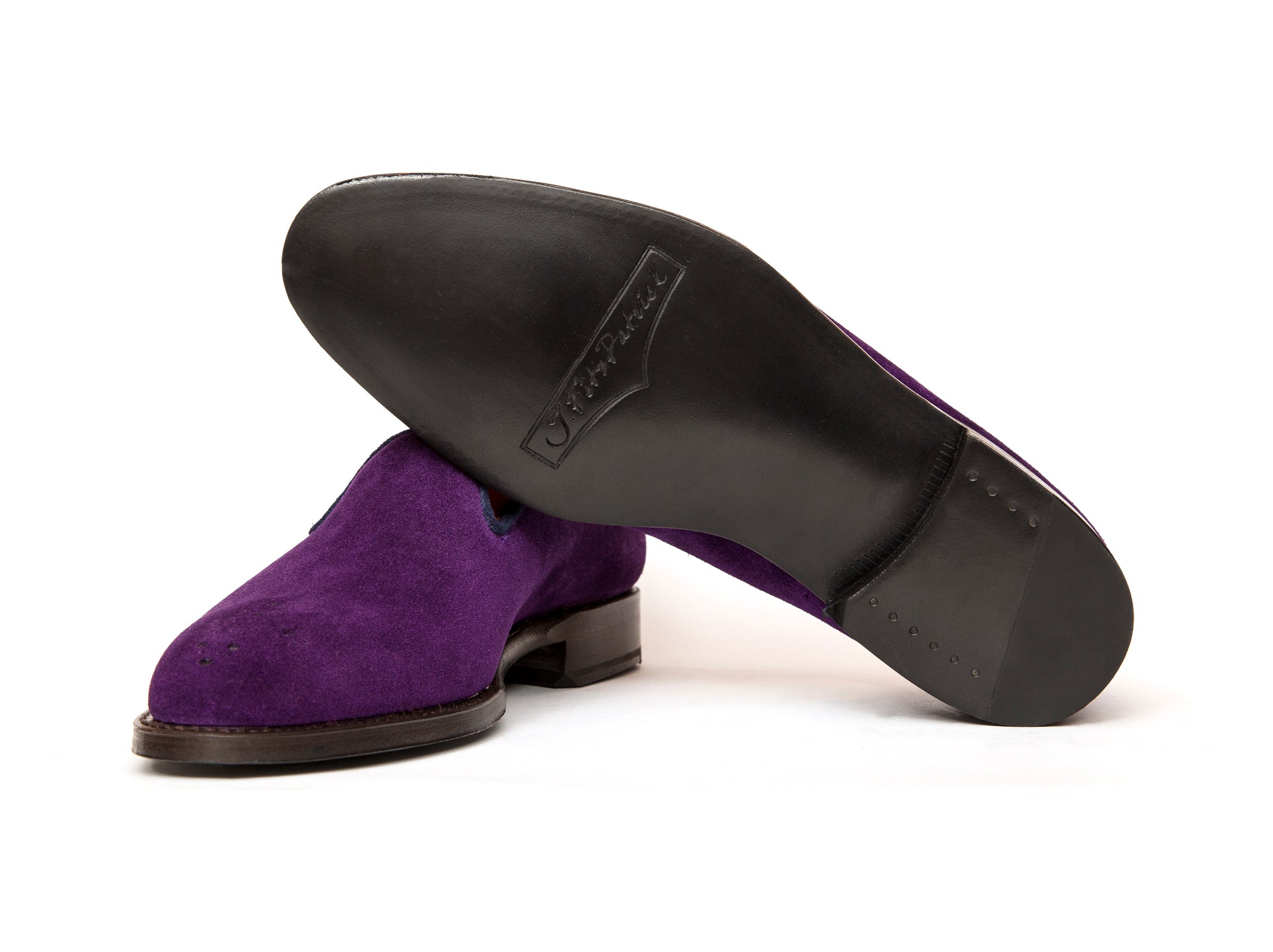 Laurelhurst - MTO - Purple Suede - TMG Last - Single Leather Sole