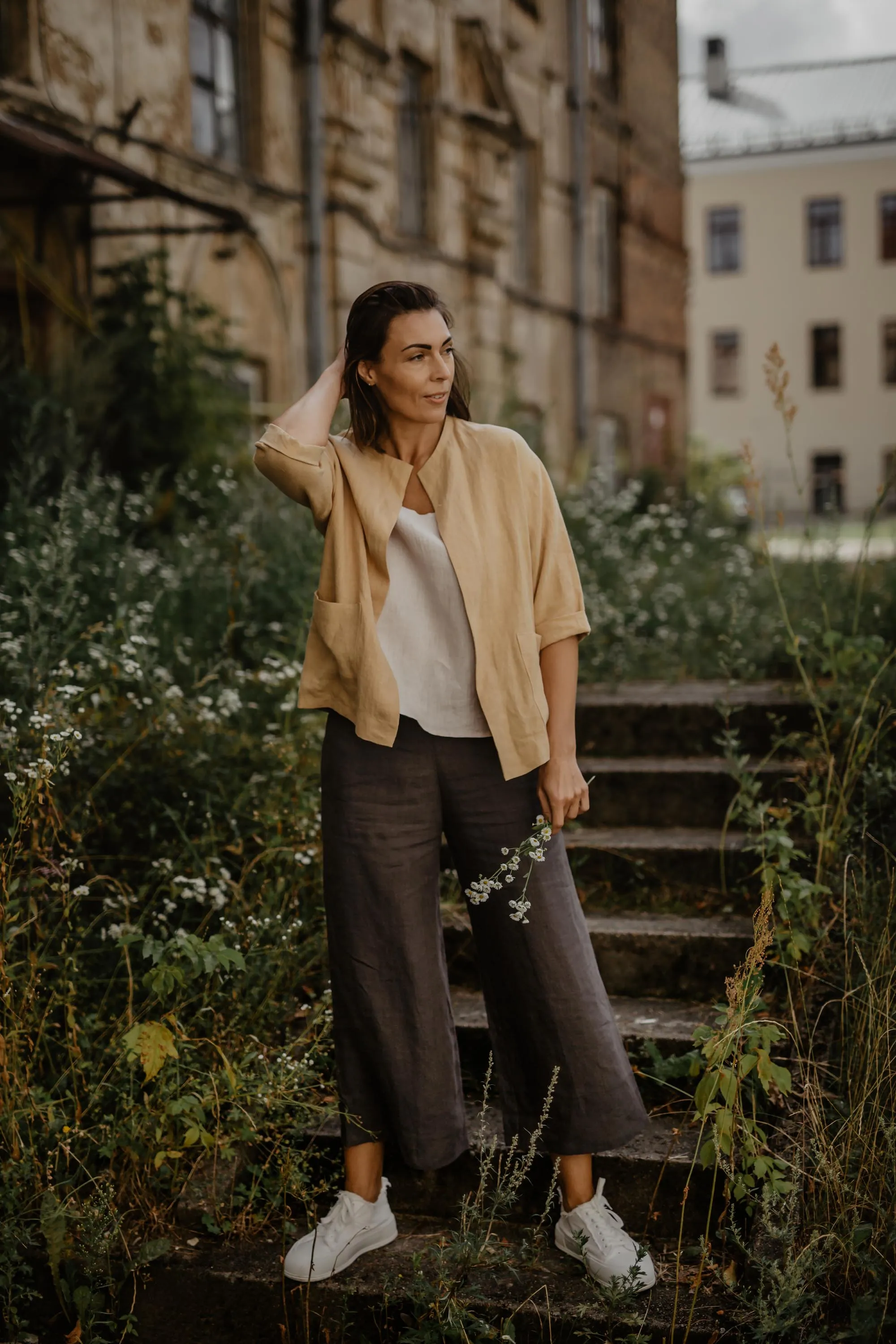 Linen oversized jacket Kyiv