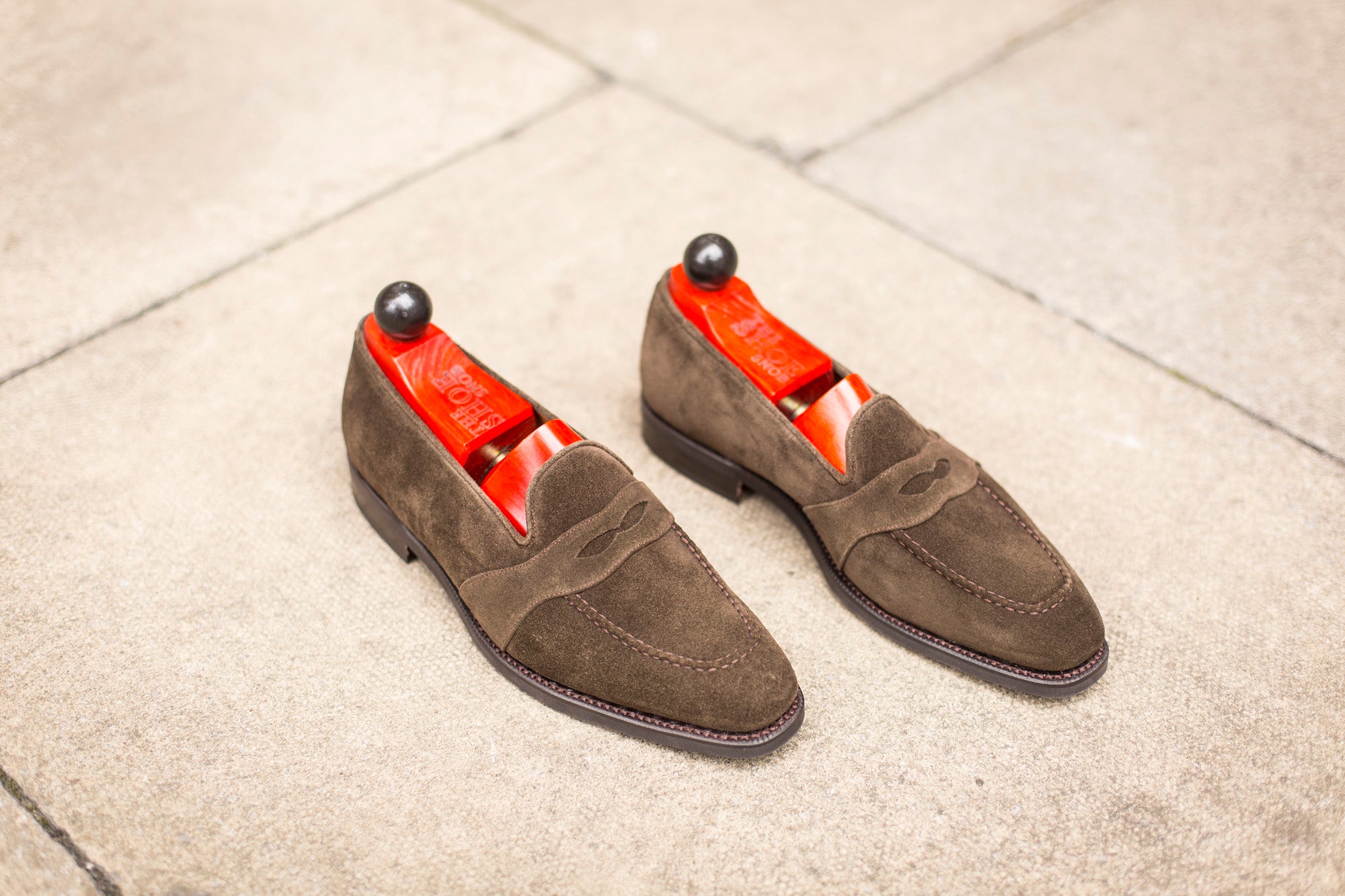 Madison - MTO - Moss Suede - LPB Last - City Rubber Sole