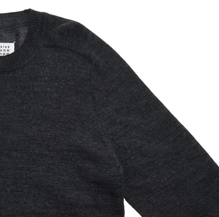 Maison Margiela  |Casual Style Unisex Wool Street Style Long Sleeves Plain