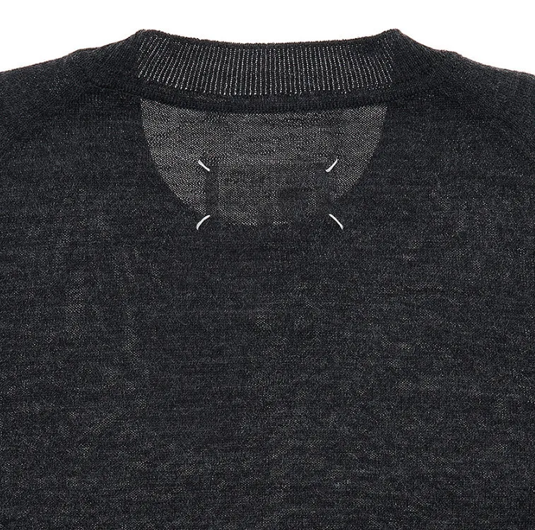 Maison Margiela  |Casual Style Unisex Wool Street Style Long Sleeves Plain