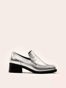 Marlia Silver Loafer