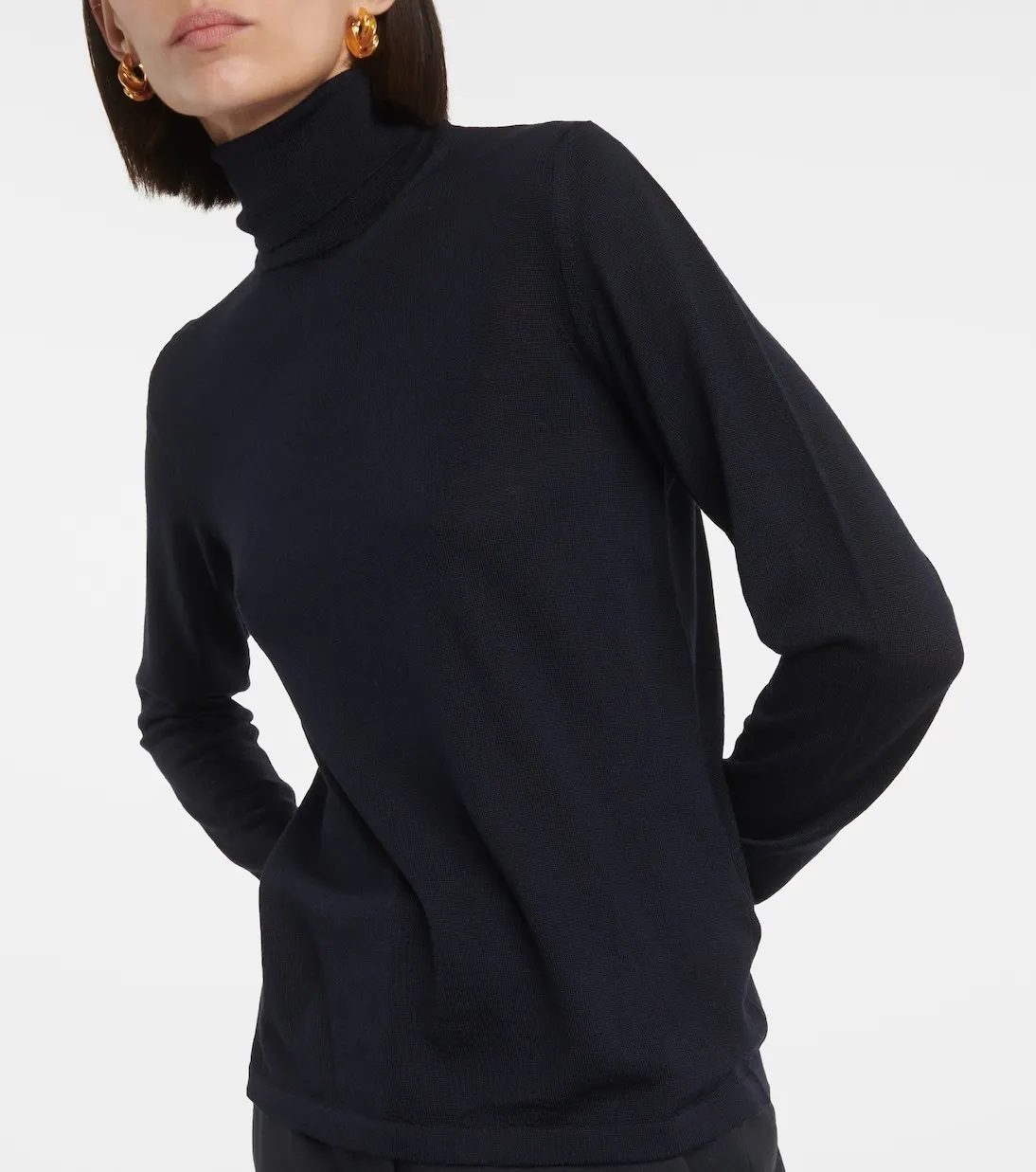 MaxMara  |Casual Style Wool Plain Elegant Style Formal Style