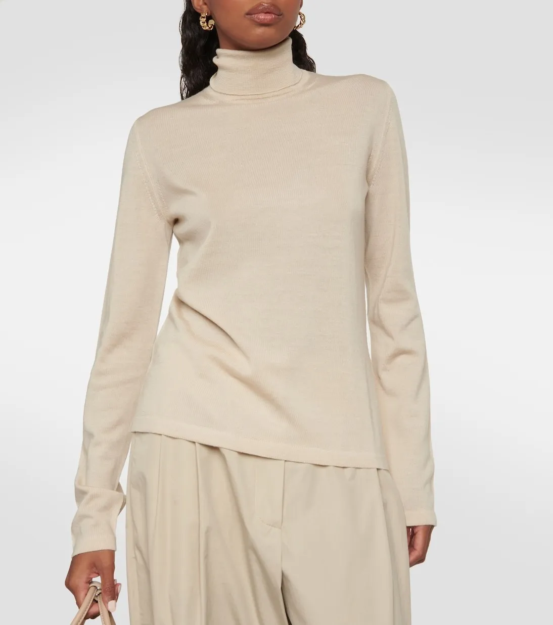 MaxMara  |Casual Style Wool Plain Elegant Style Formal Style