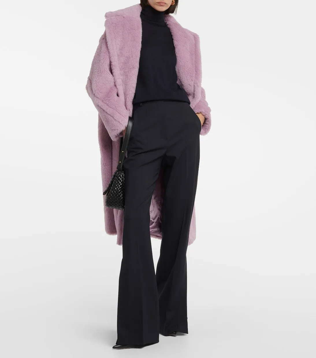 MaxMara  |Casual Style Wool Plain Elegant Style Formal Style