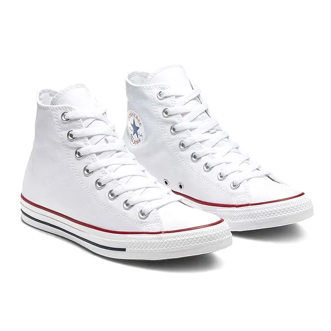 Mens Converse Chuck Taylor All Star Optical White Hi Top Lace Up Casual Shoe