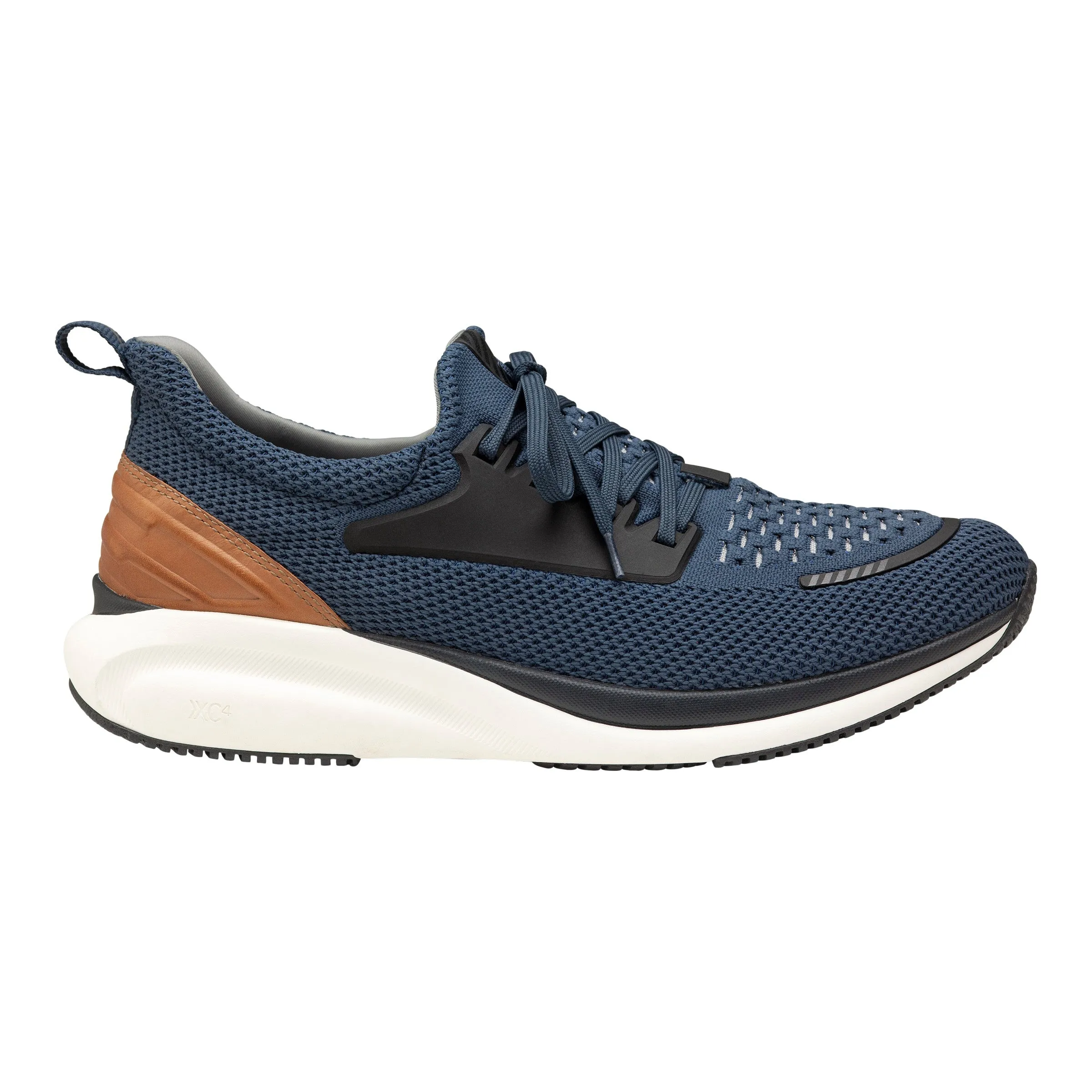 Men's Johnston & Murphy XC4® TR1-Sport Hybrid Color: Navy Knit/Full Grain