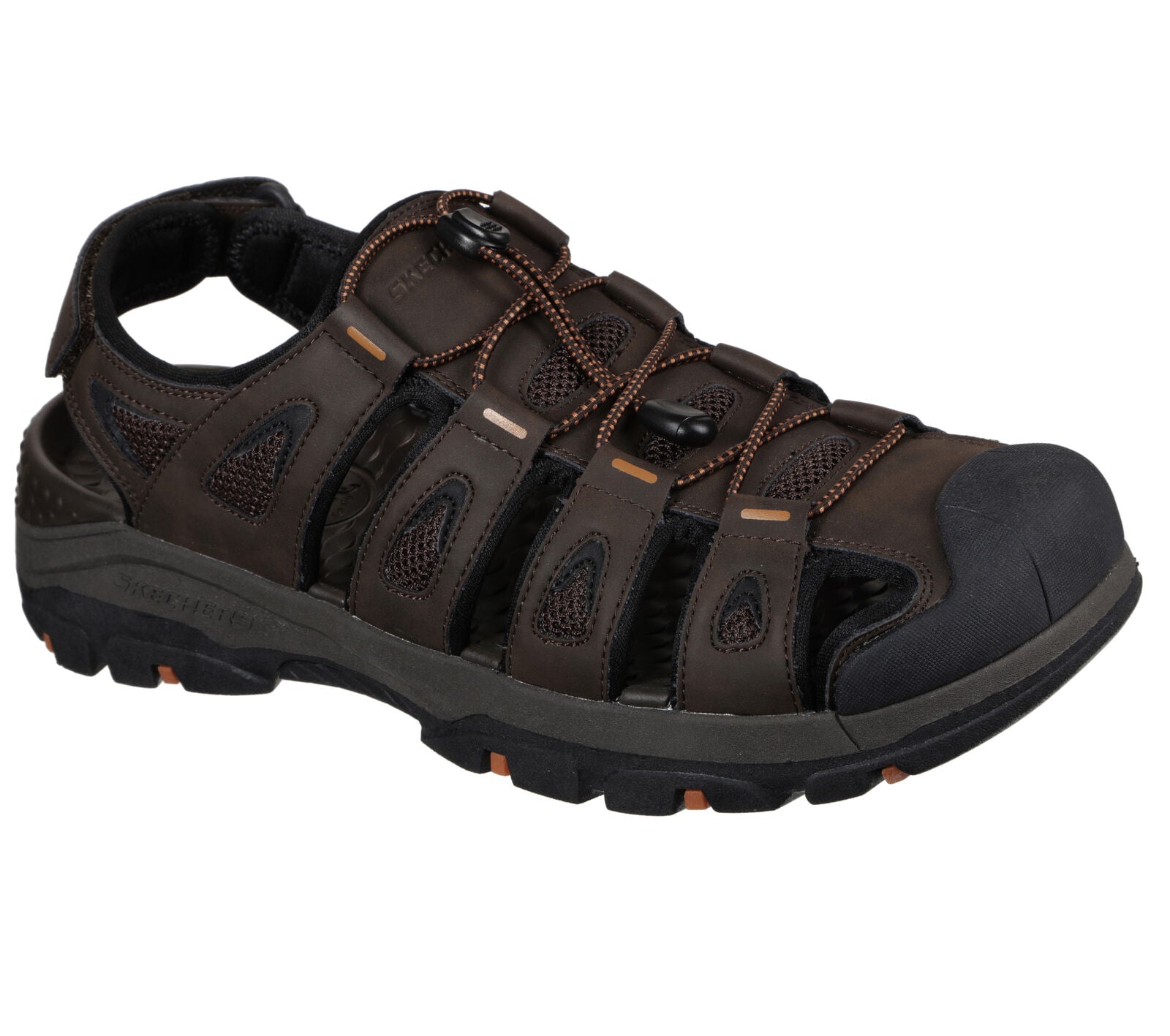 Men's Skechers TRESMEN OUTSEEN Fisherman Sandal Brown