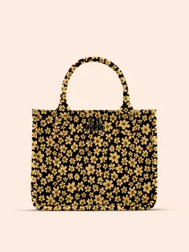 Mini Dalia Yellow Handbag