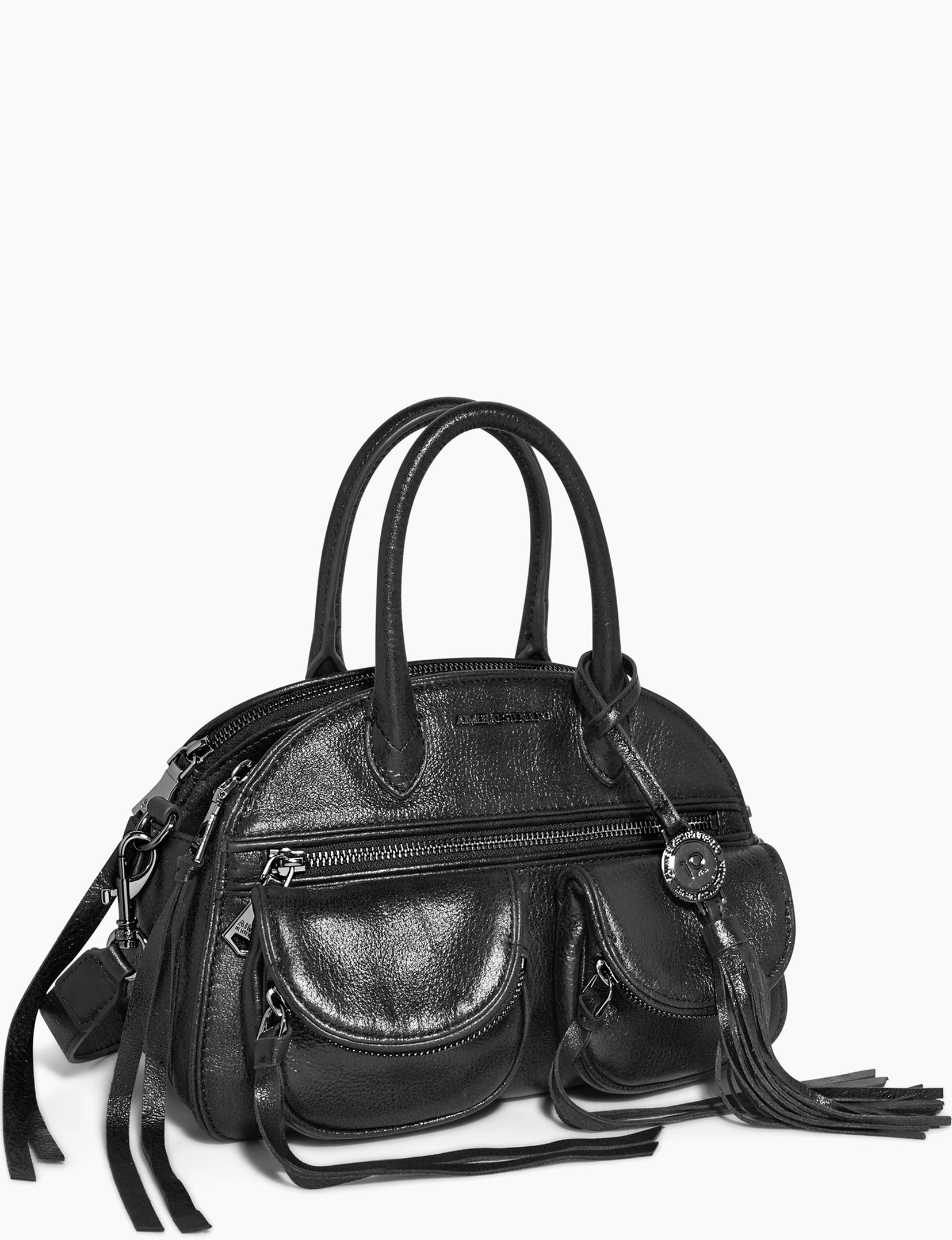 Mini Lucy Satchel, Black