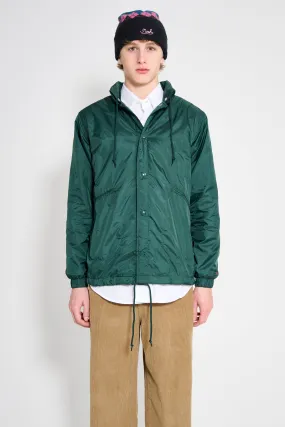 Noah Hooded Coaches Jacket Green