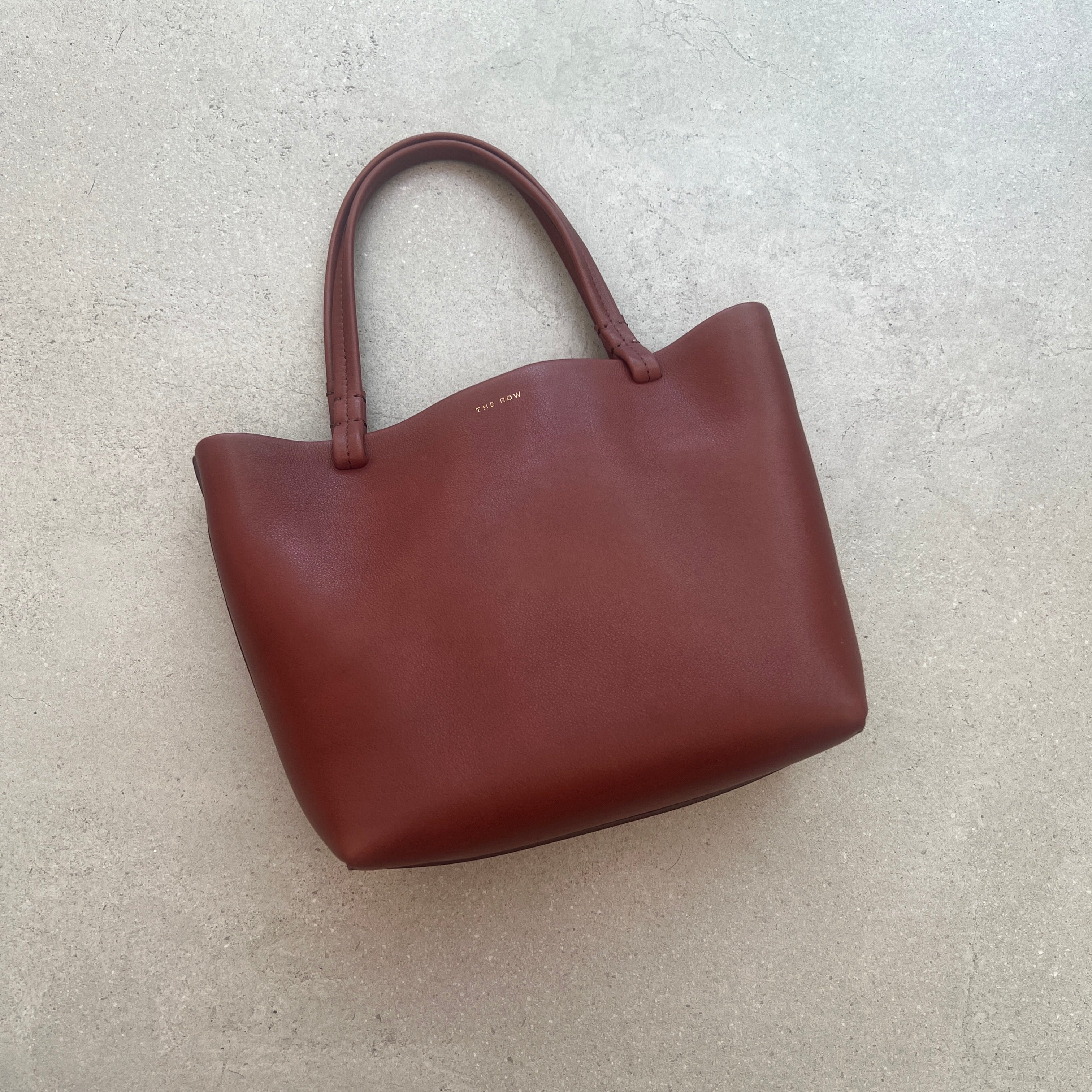 Park Small Tote , Cognac Shag