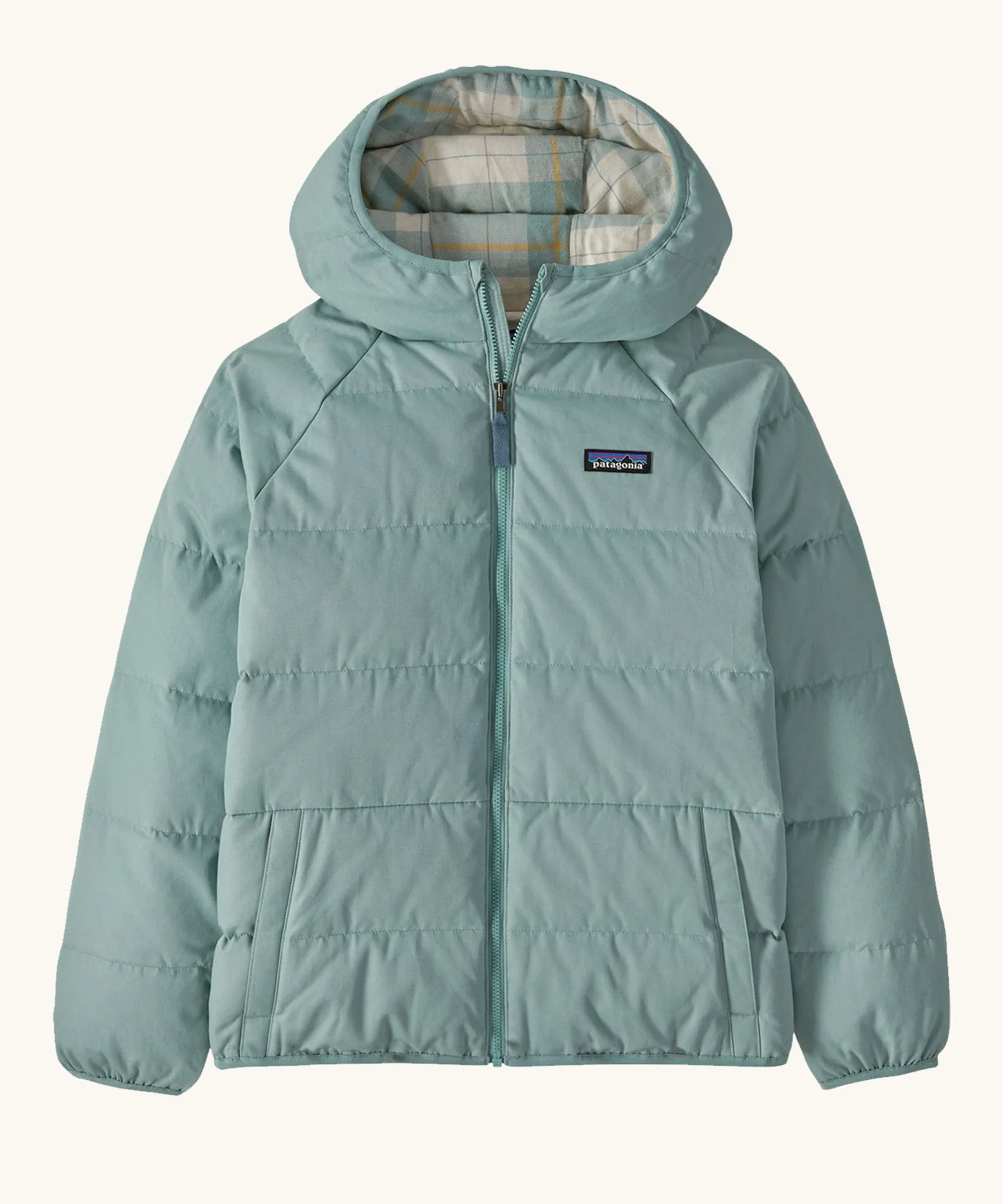 Patagonia Kids Cotton Quilted Down Jacket Thermal Blue