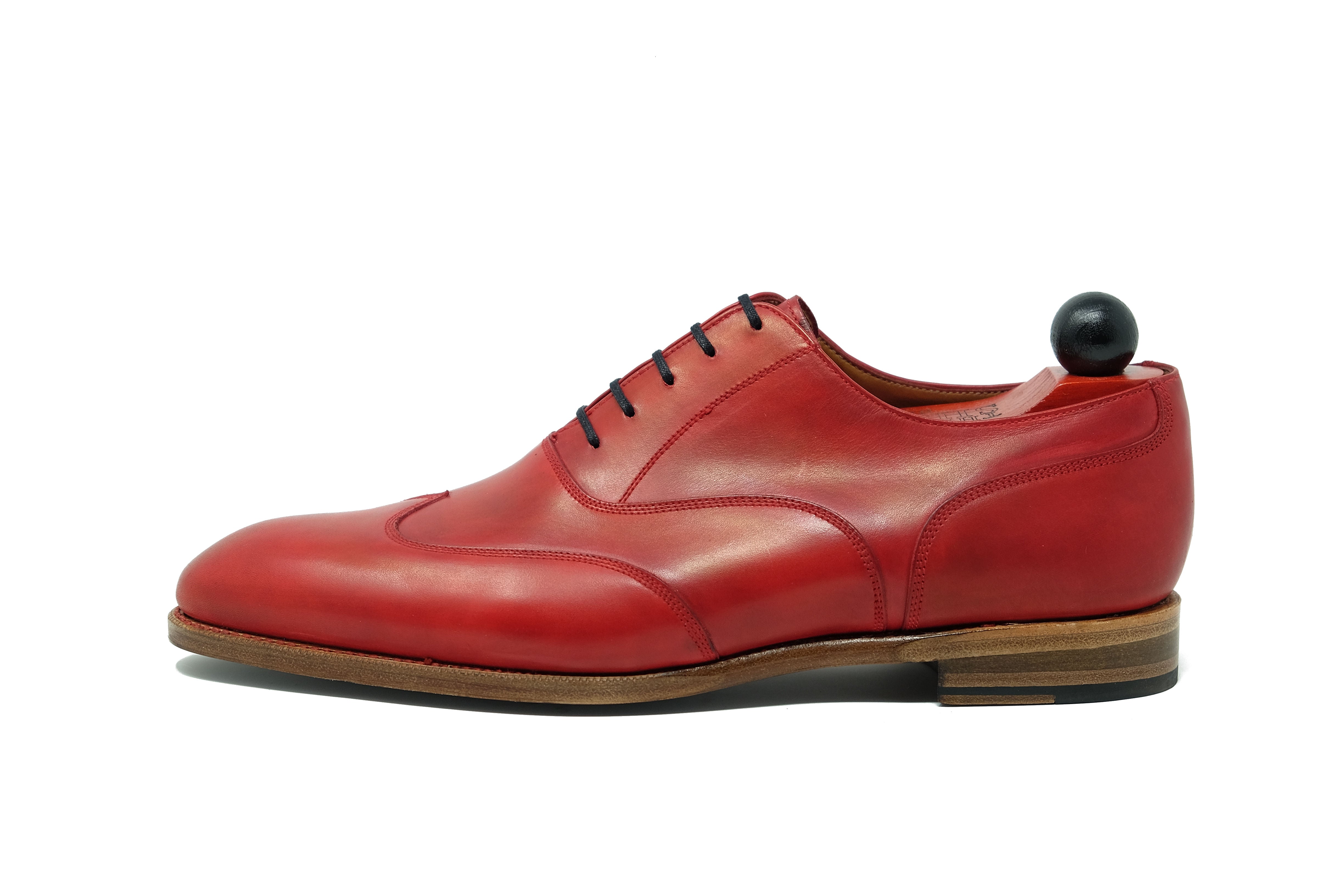 Pullman - MTO - Unfinished Red Calf - NGT Last - Natural Single Leather Sole