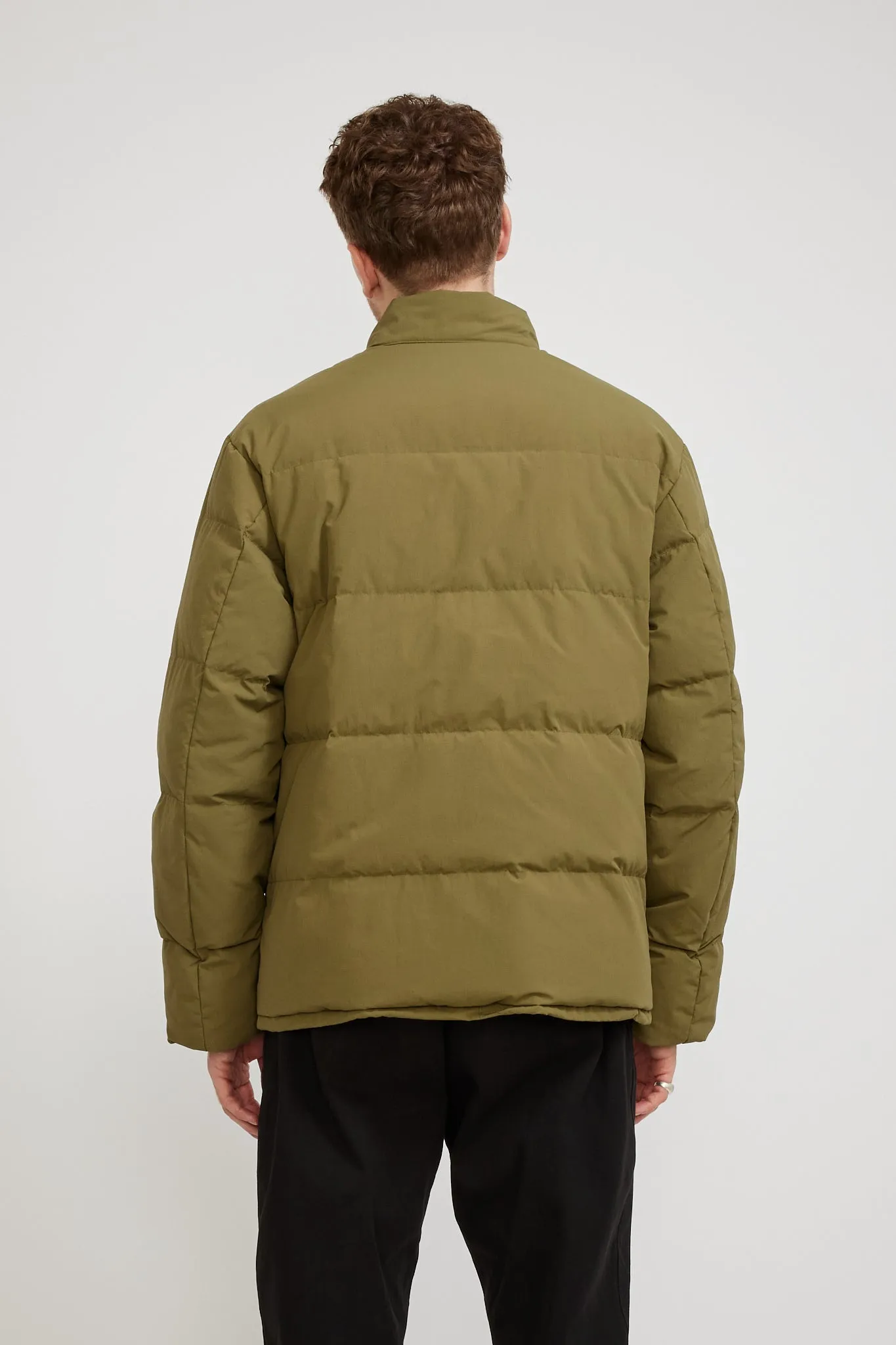 Recycled Down Jacket Olive