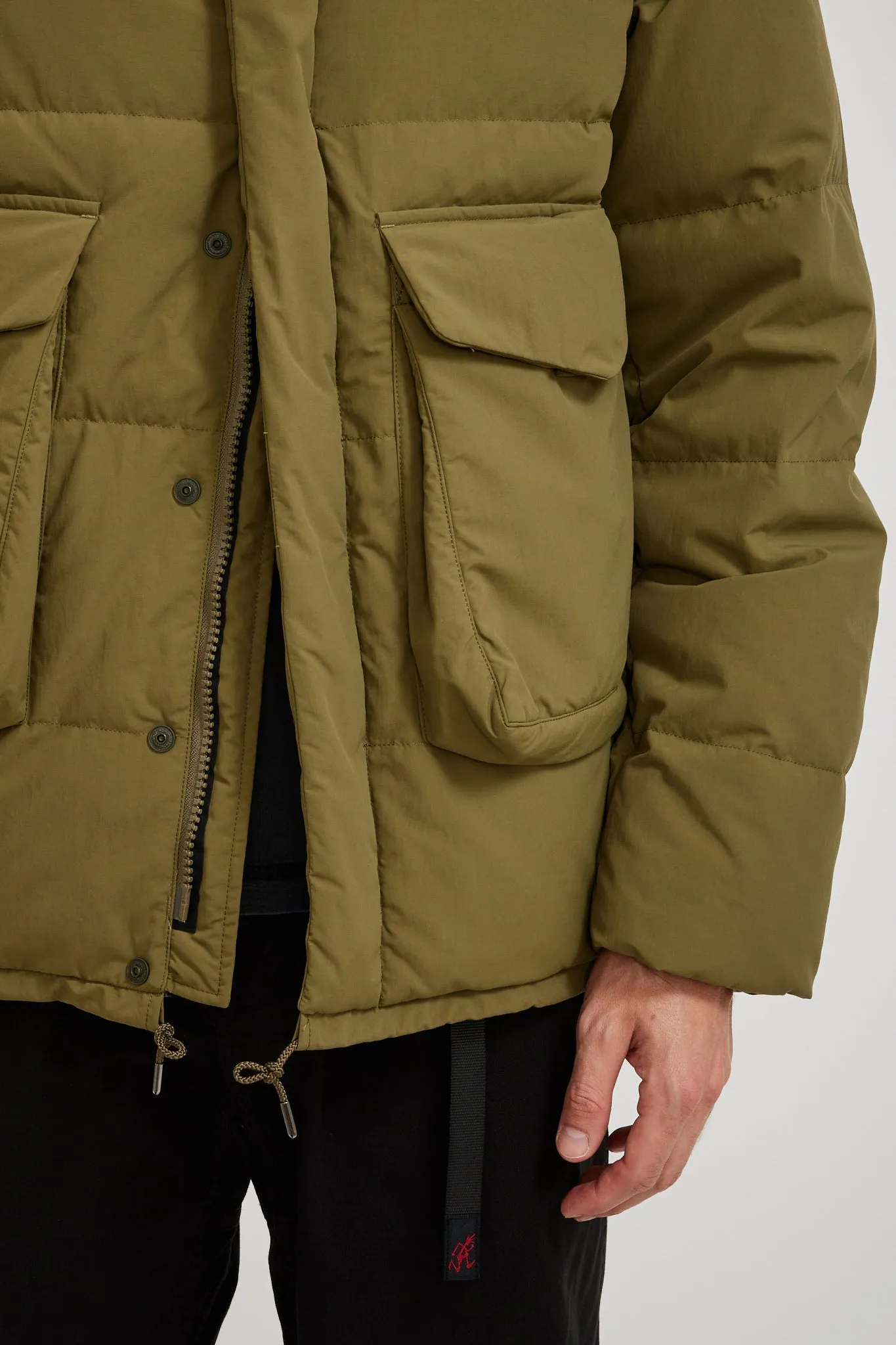 Recycled Down Jacket Olive