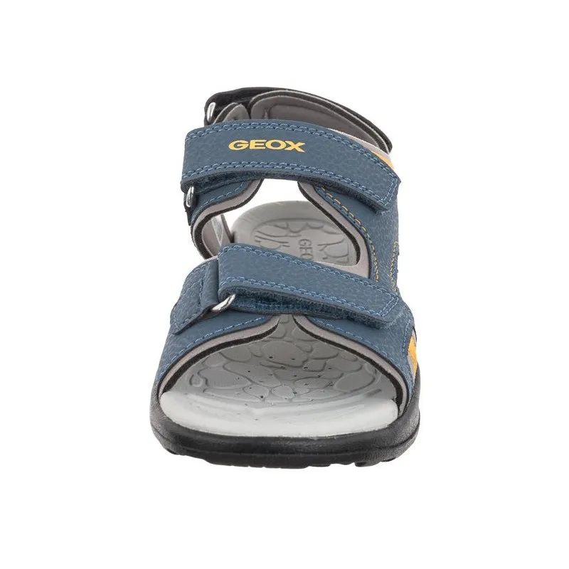 SANDALI GEOX BAMBINO VANIETT AVIO/DK YELLOW J155XB 015CE C4B2G TG: 25,26,27