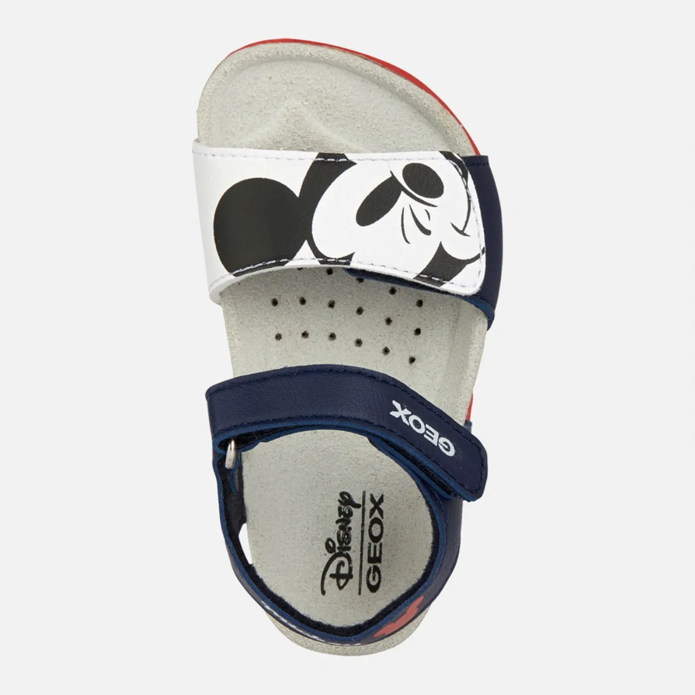 SANDALI PRIMI PASSI GEOX BAMBINO B S.CHALKI B.NAVY/OPTIC WHITE B152QC 000BC C4084 TG : 25/26/27