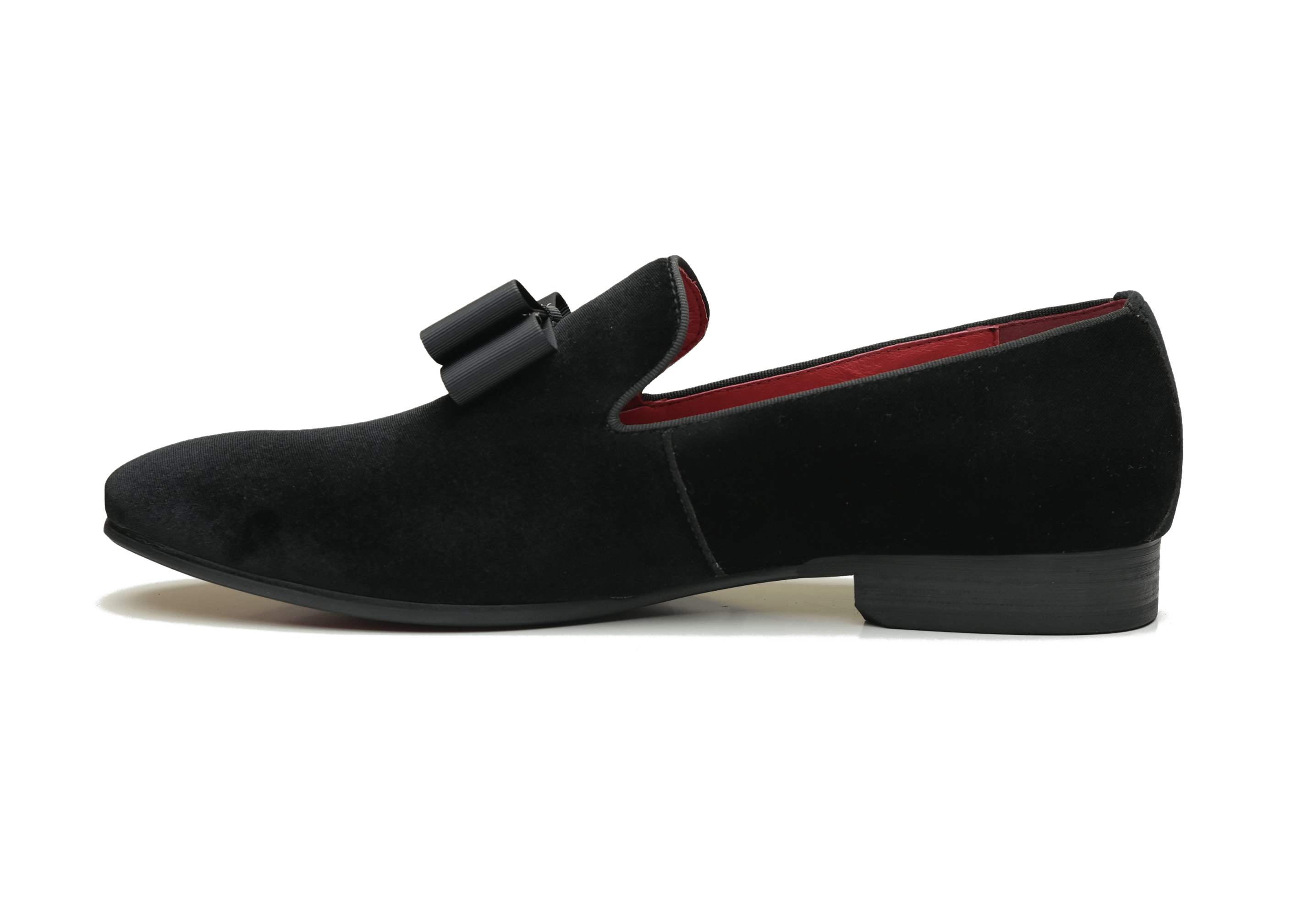 SANTA MARIA | Black Velvet Loafers