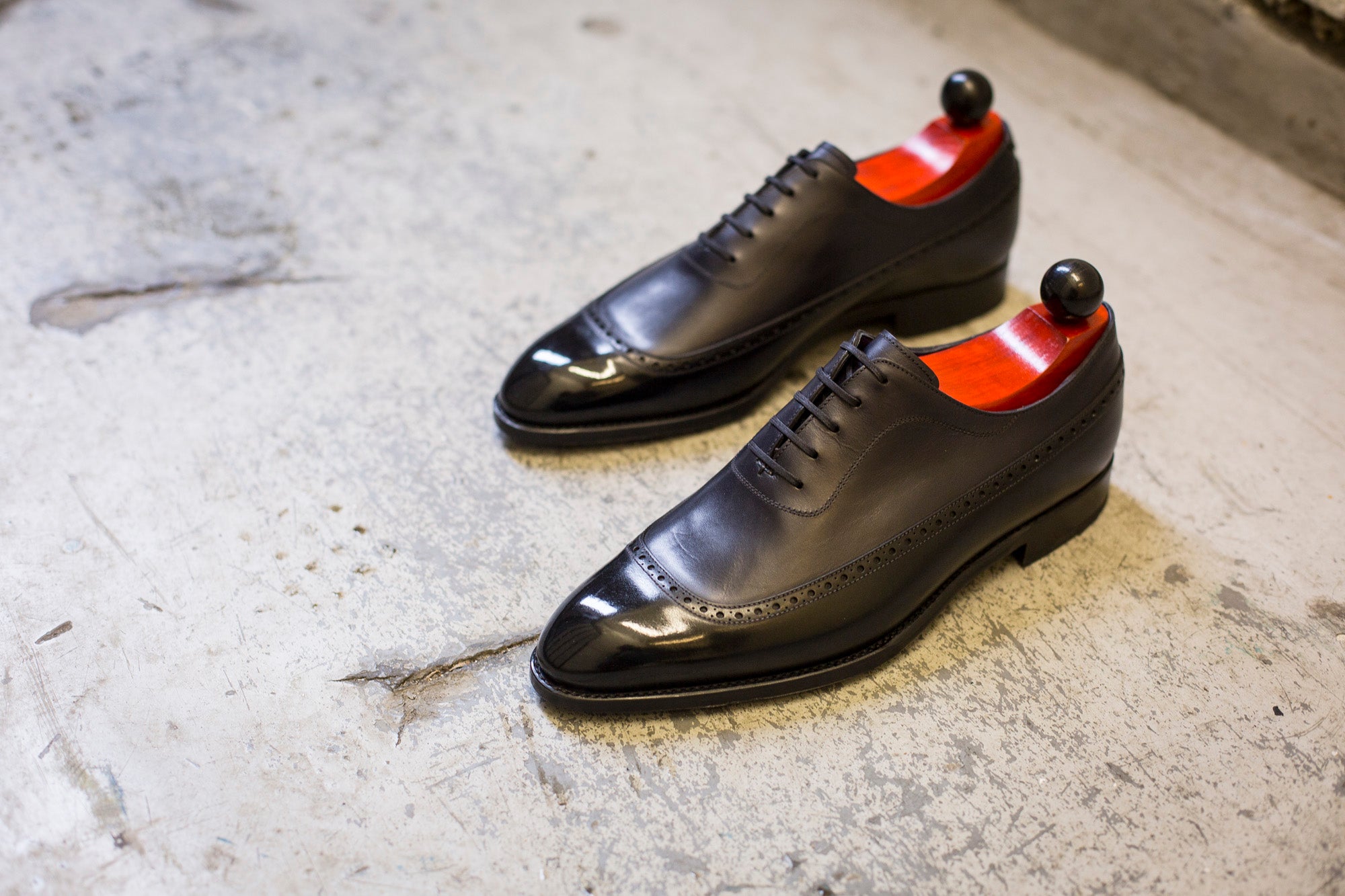 Sebastien - MTO - Black Calf / Midnight Calf - SEA Last - Single Leather Sole