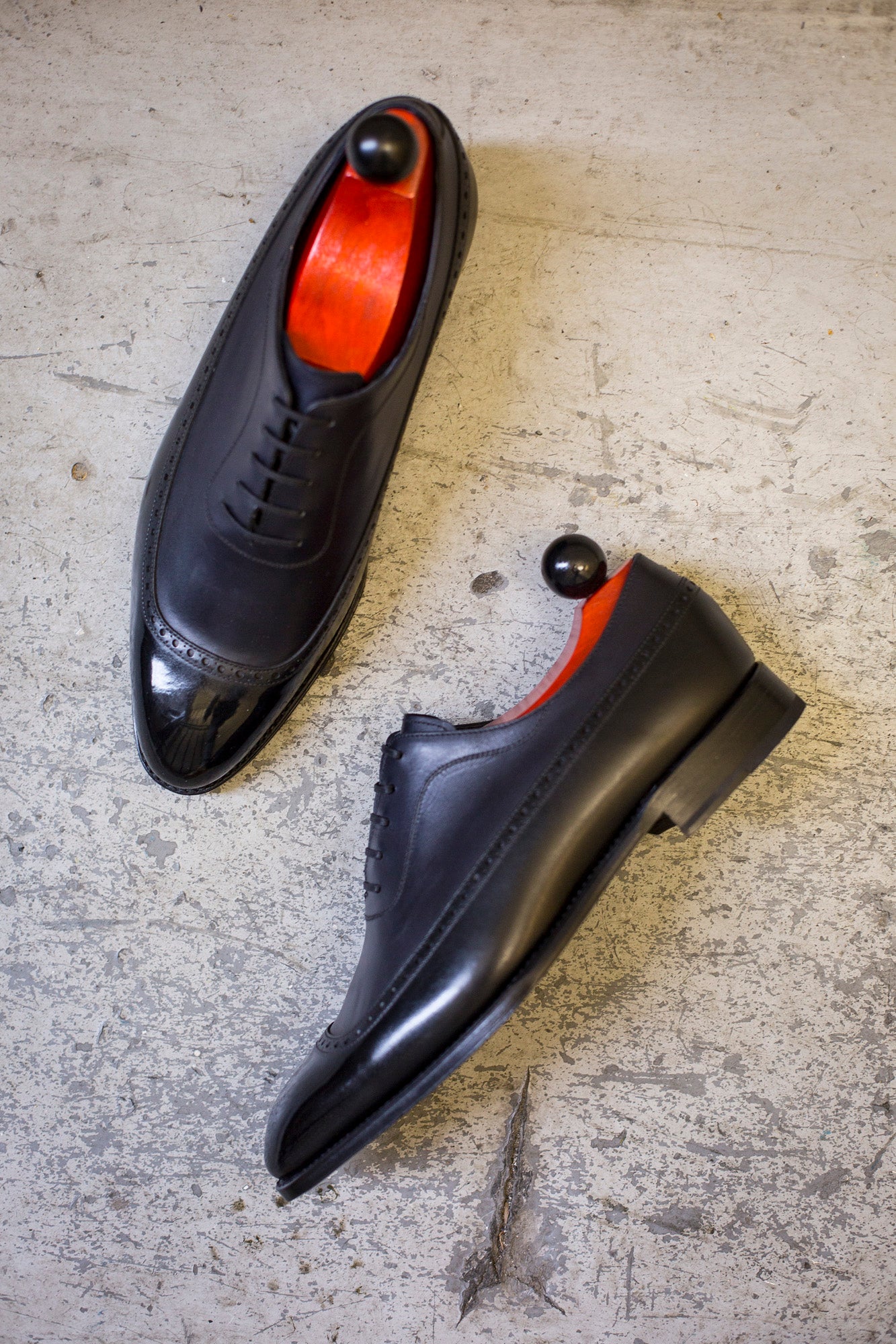 Sebastien - MTO - Black Calf / Midnight Calf - SEA Last - Single Leather Sole