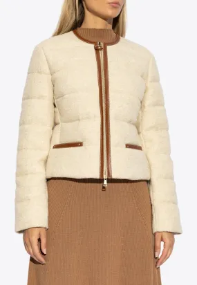 Serinde Bouclé Short Down Jacket