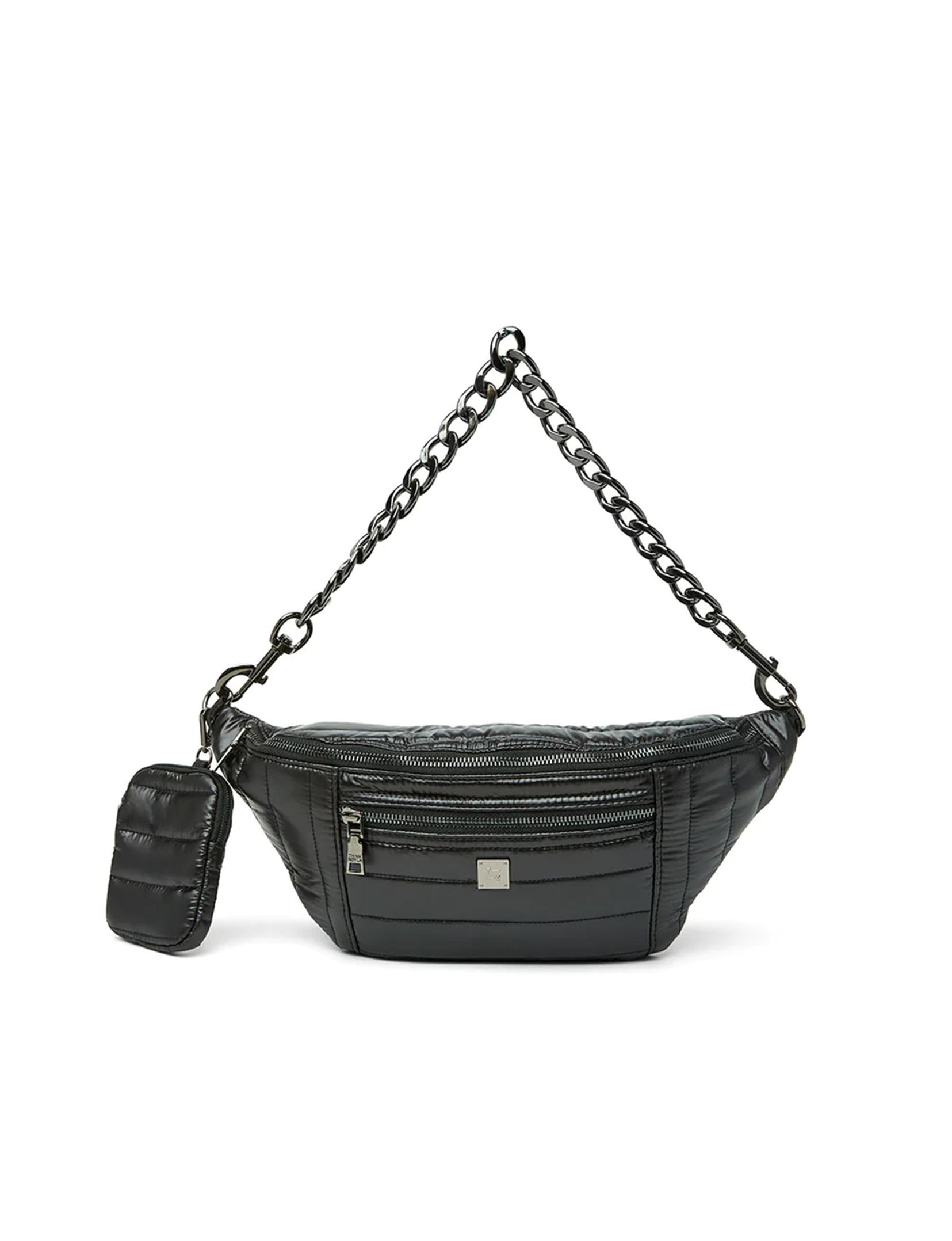 Sister Sling Bag, Shiny Black