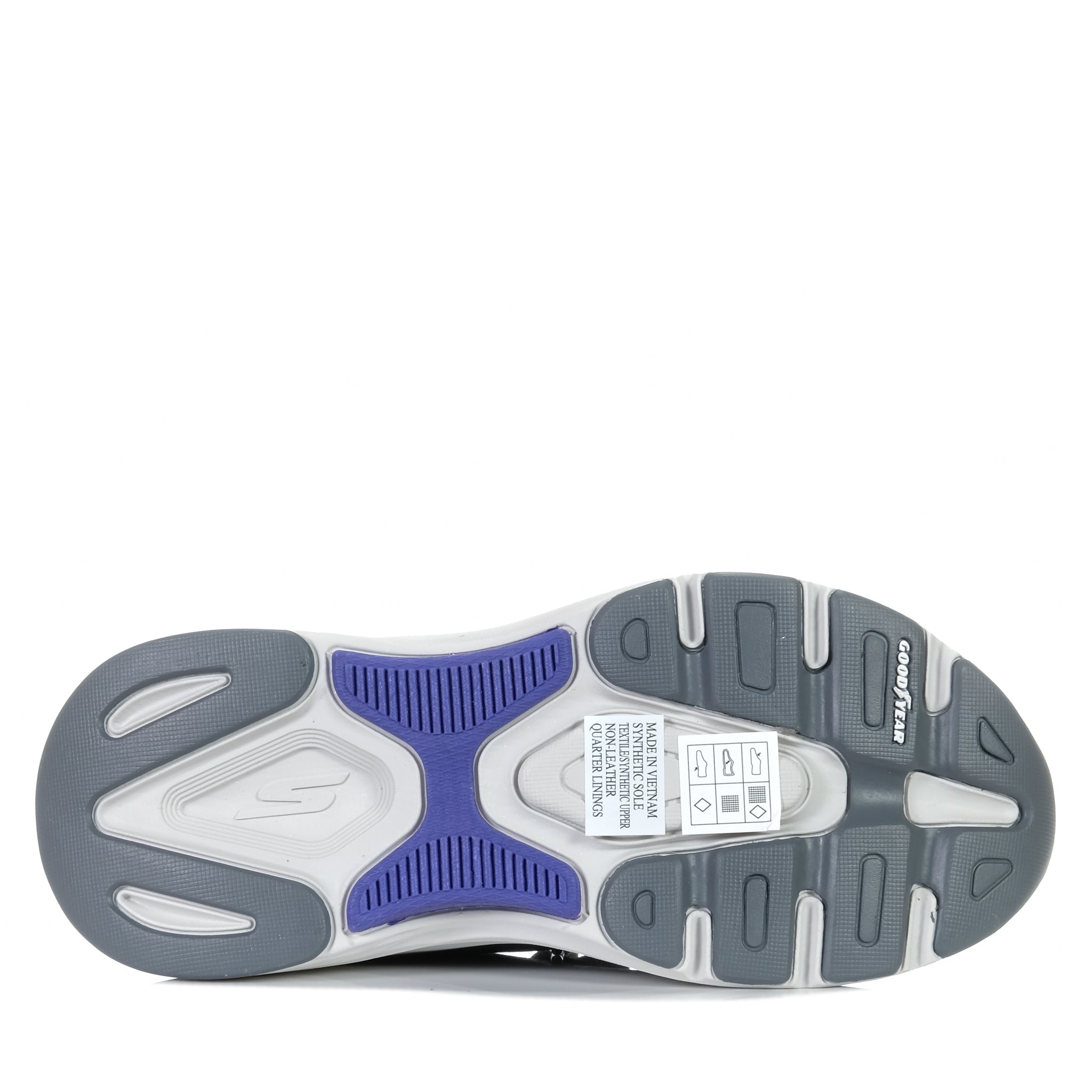 Skechers Max Cushioning Arch Fit - Velocity 128923 Charcoal/Blue