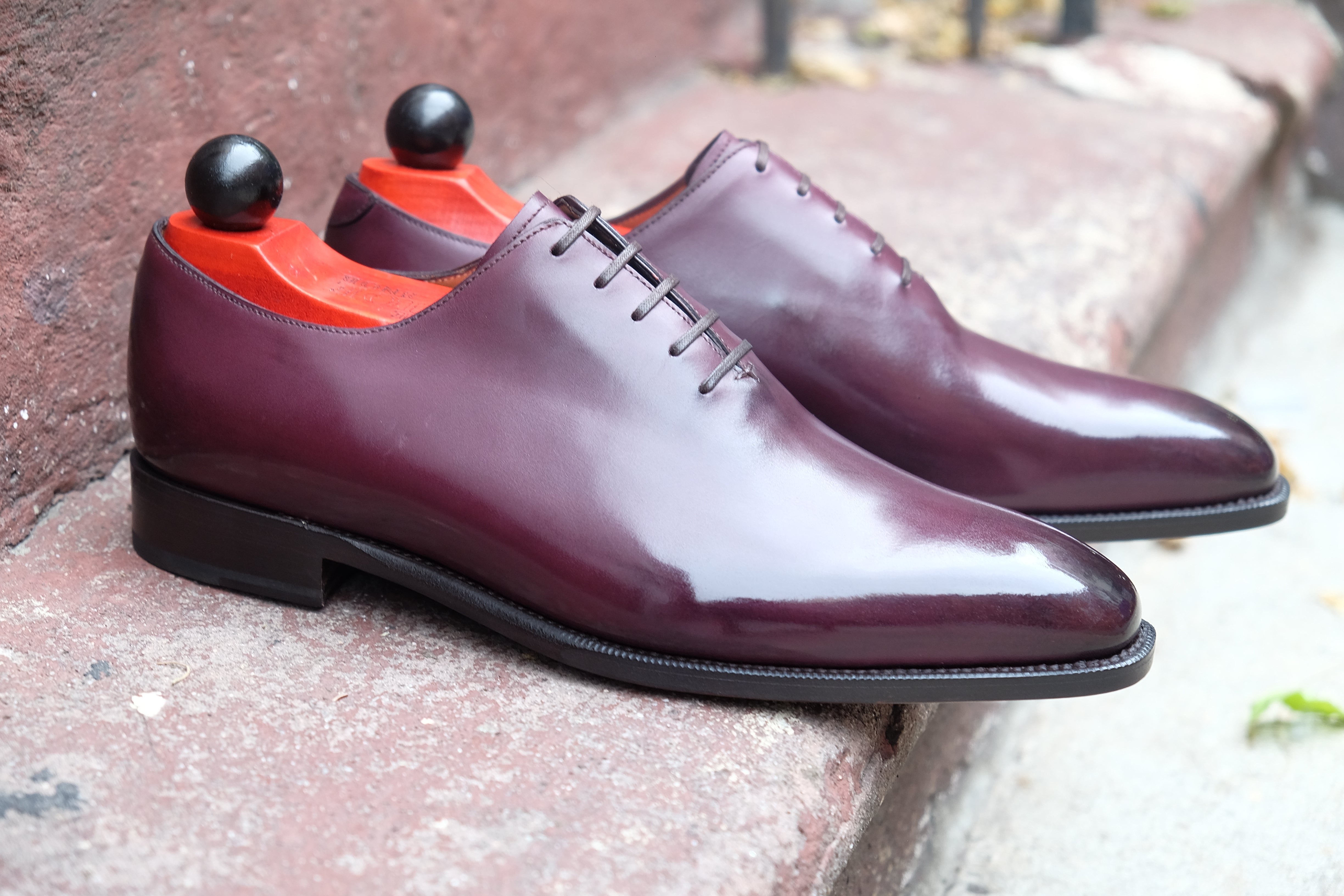 Skyway - MTO - Mulberry Calf - LPB Last - Single Leather Sole