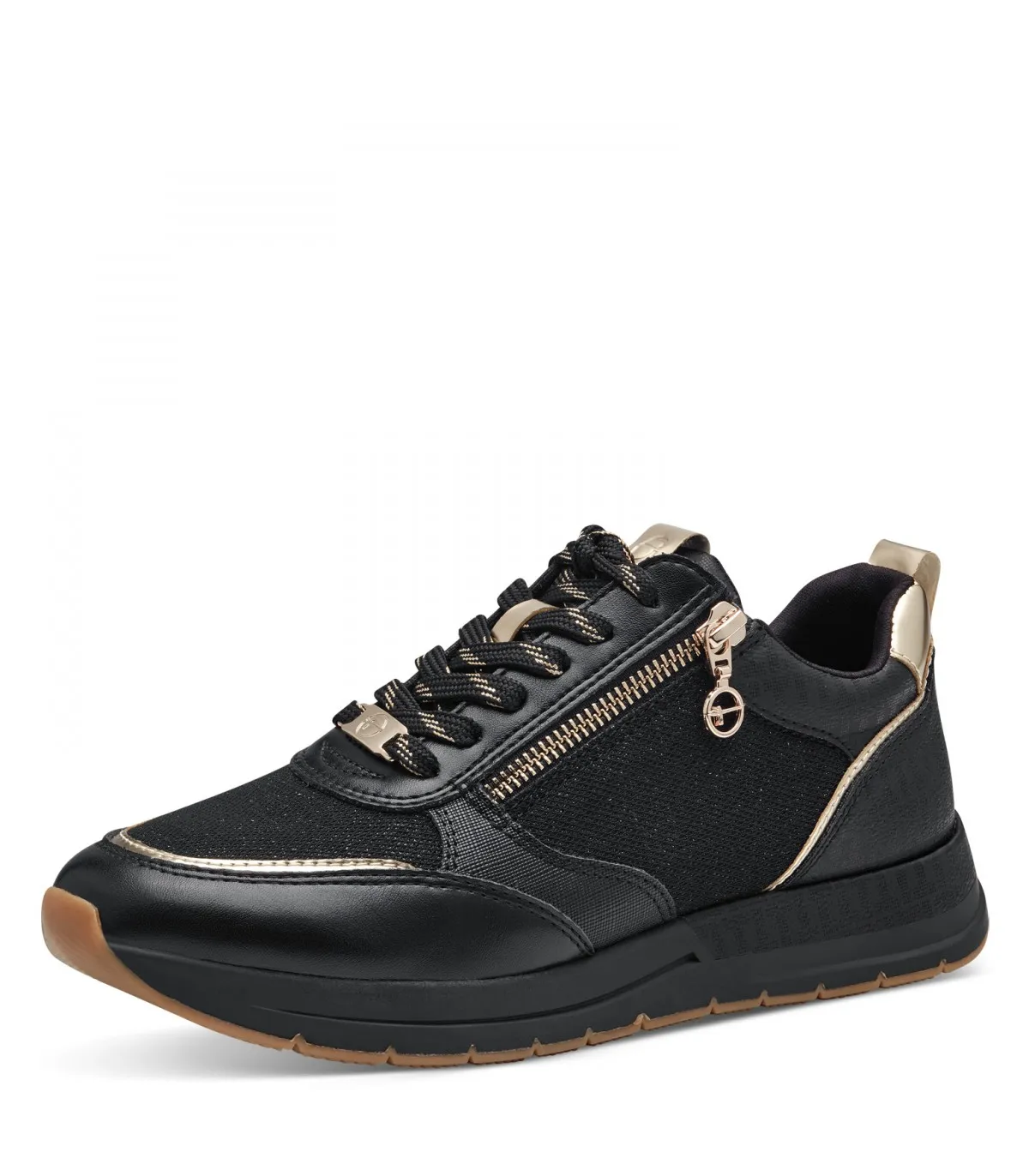 Tamaris Black/Gold Sneaker 1-23732-41-098