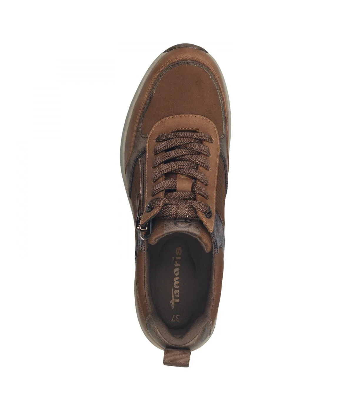 Tamaris Cognac Comp Sneaker 237219-42-392