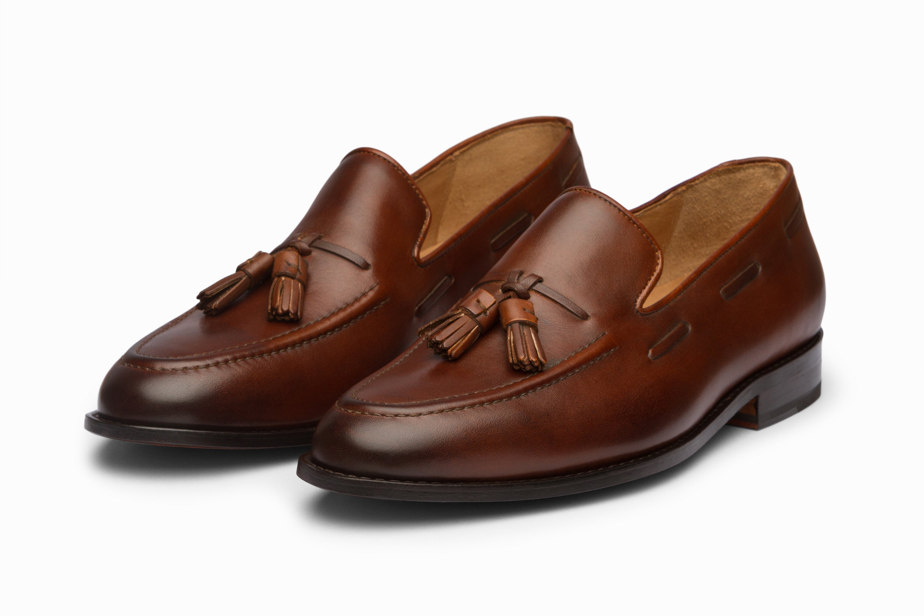 Tassel Loafers - Brown