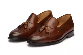 Tassel Loafers - Brown