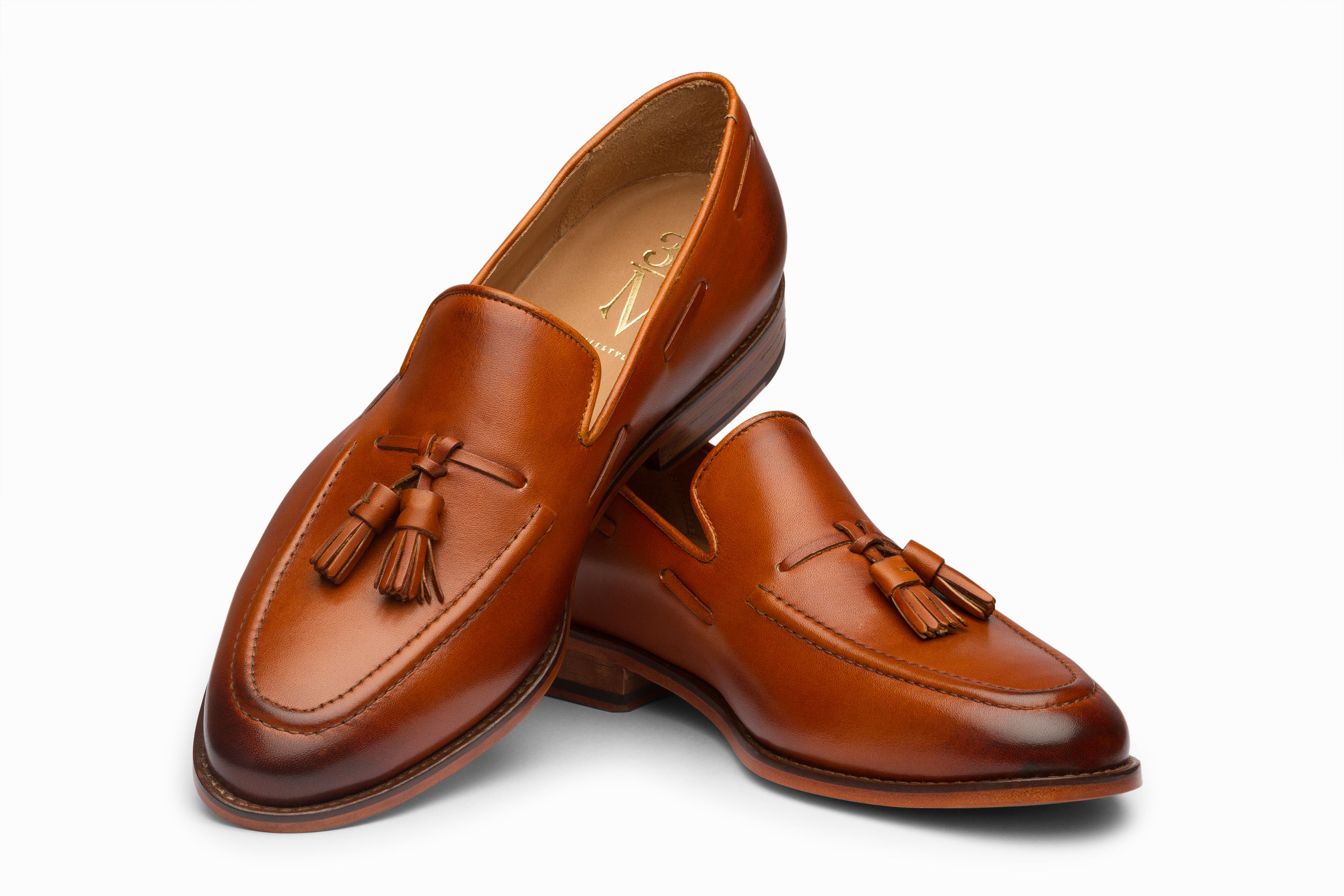 Tassel Loafers - Tan