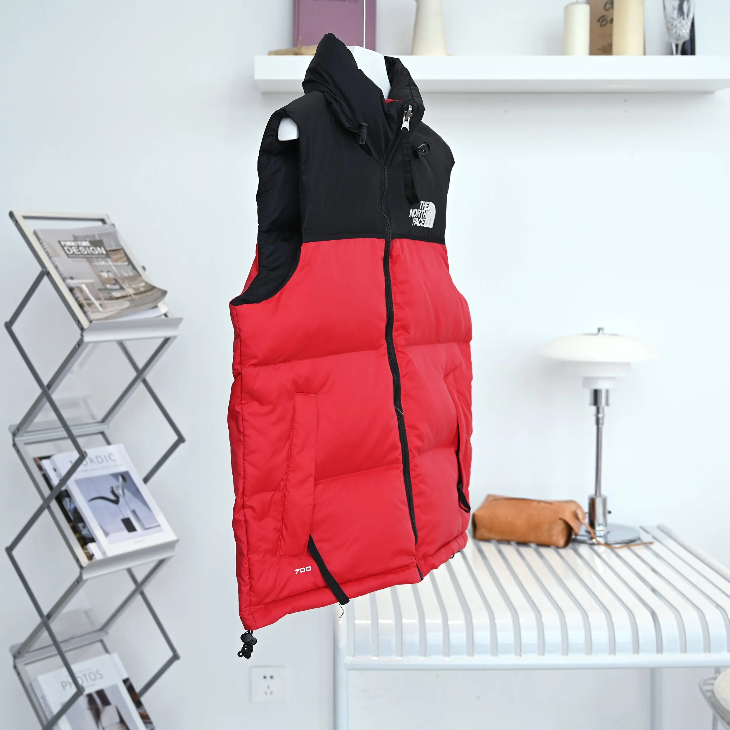 The North Face 1996 Retro Nuptse Red Down Vest