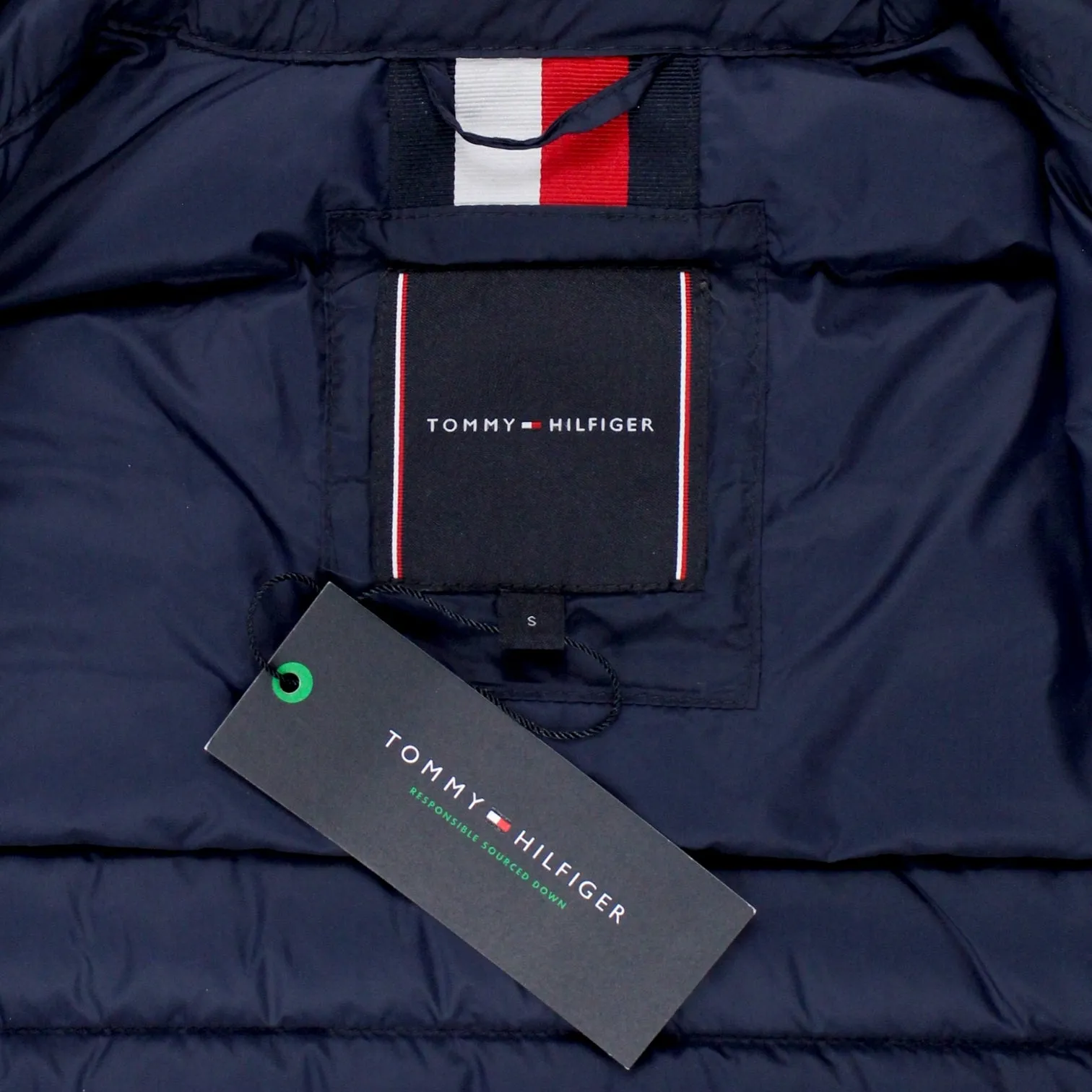 Tommy Hilfiger Blue Down Packable Jacket