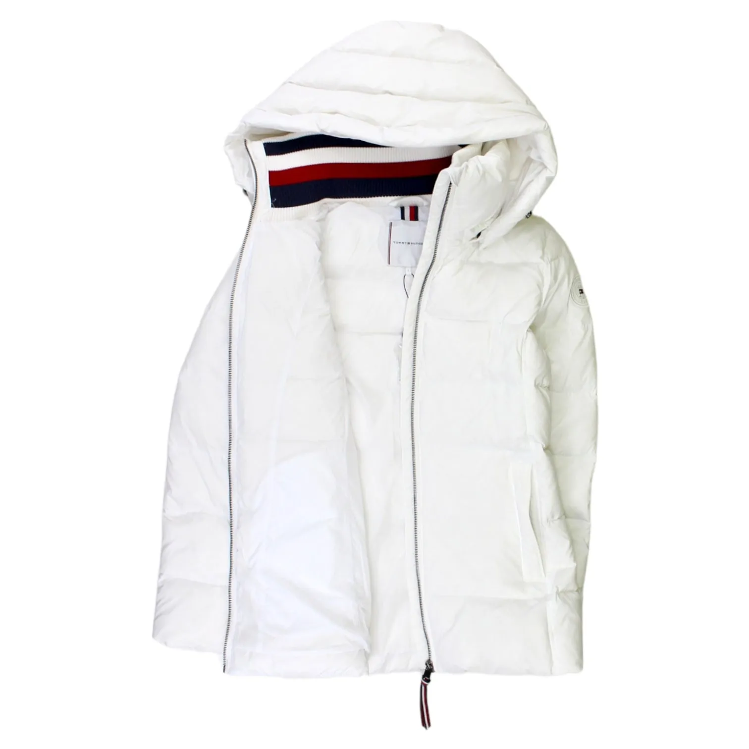 Tommy Hilfiger White Down Jacket