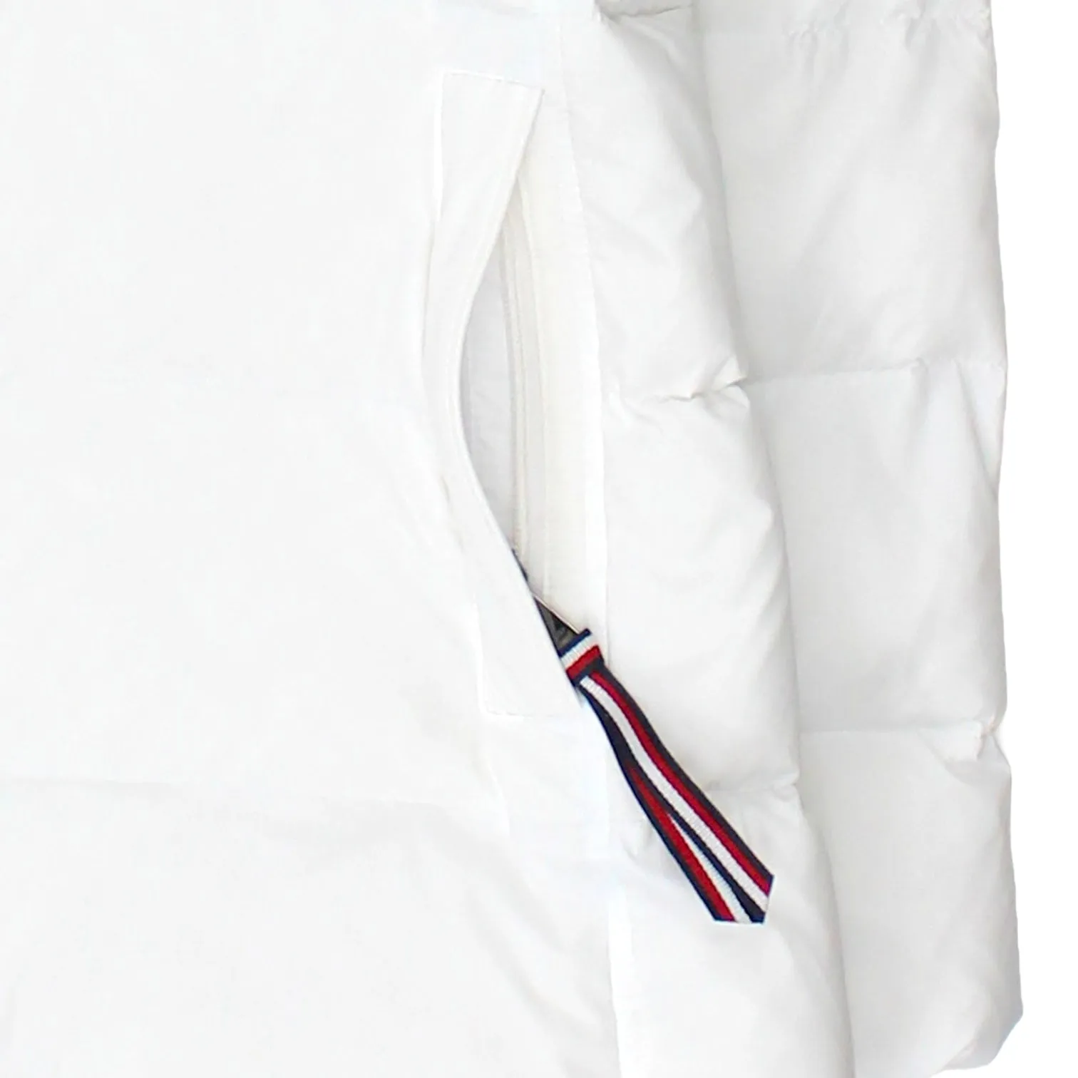 Tommy Hilfiger White Down Jacket